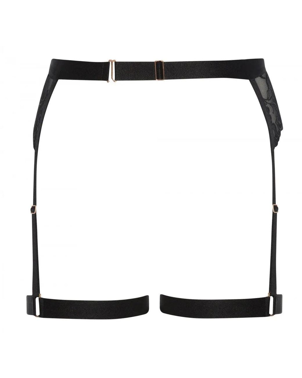 Bracli Black Vienna Harness Garter