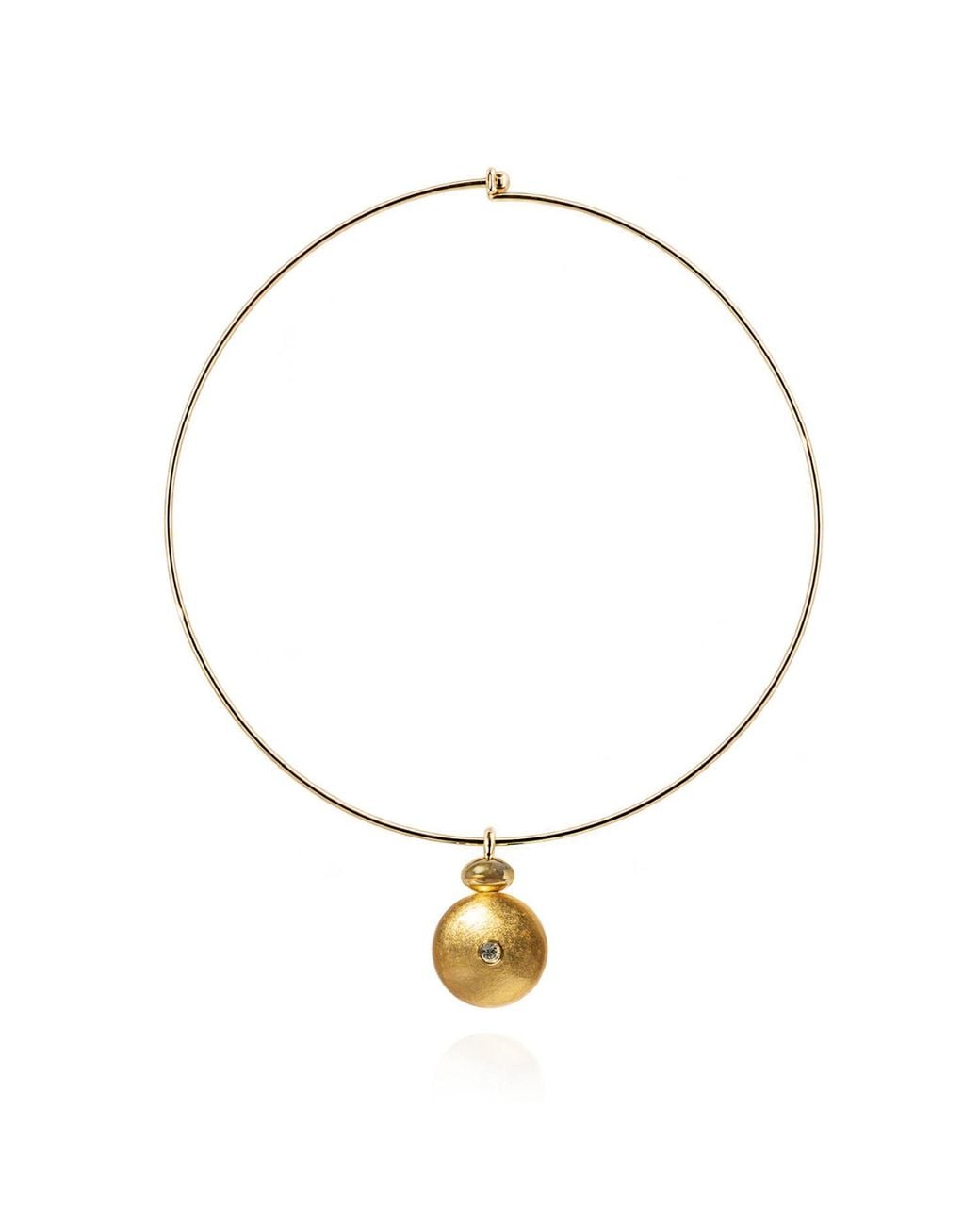 Saule Label Metallic Paloma Collar Necklace