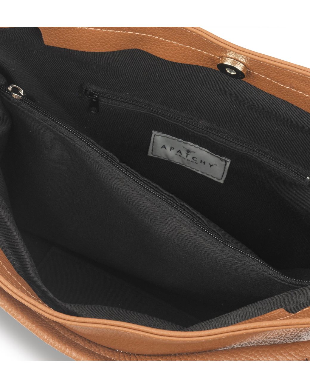 Apatchy London Brown The Harriet Tan Leather Bag