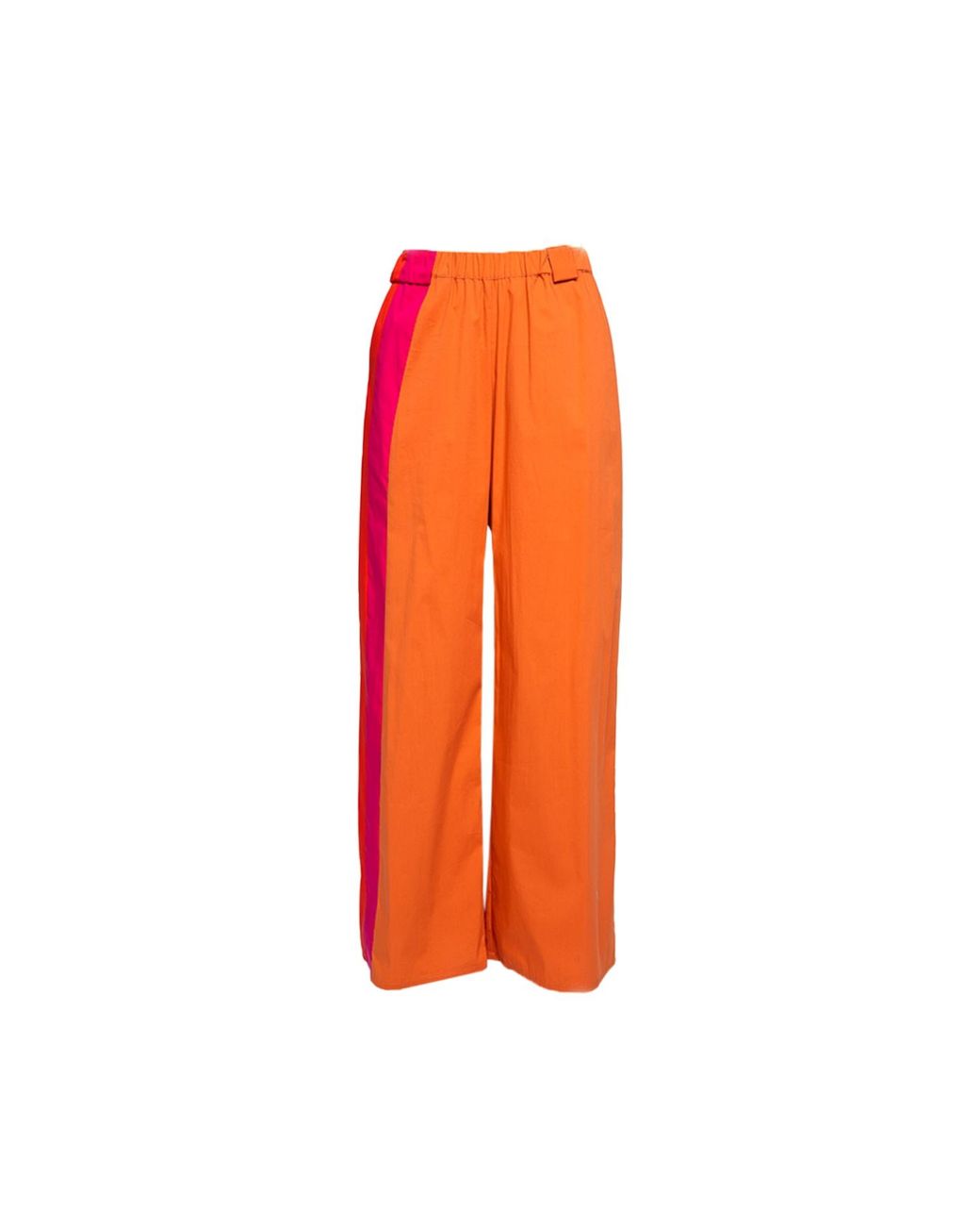 ARTISTA Orange Mona Palazzo Pants