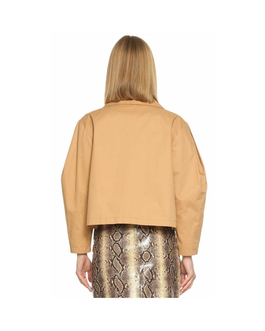 NAZLI CEREN Brown Kai Jacket