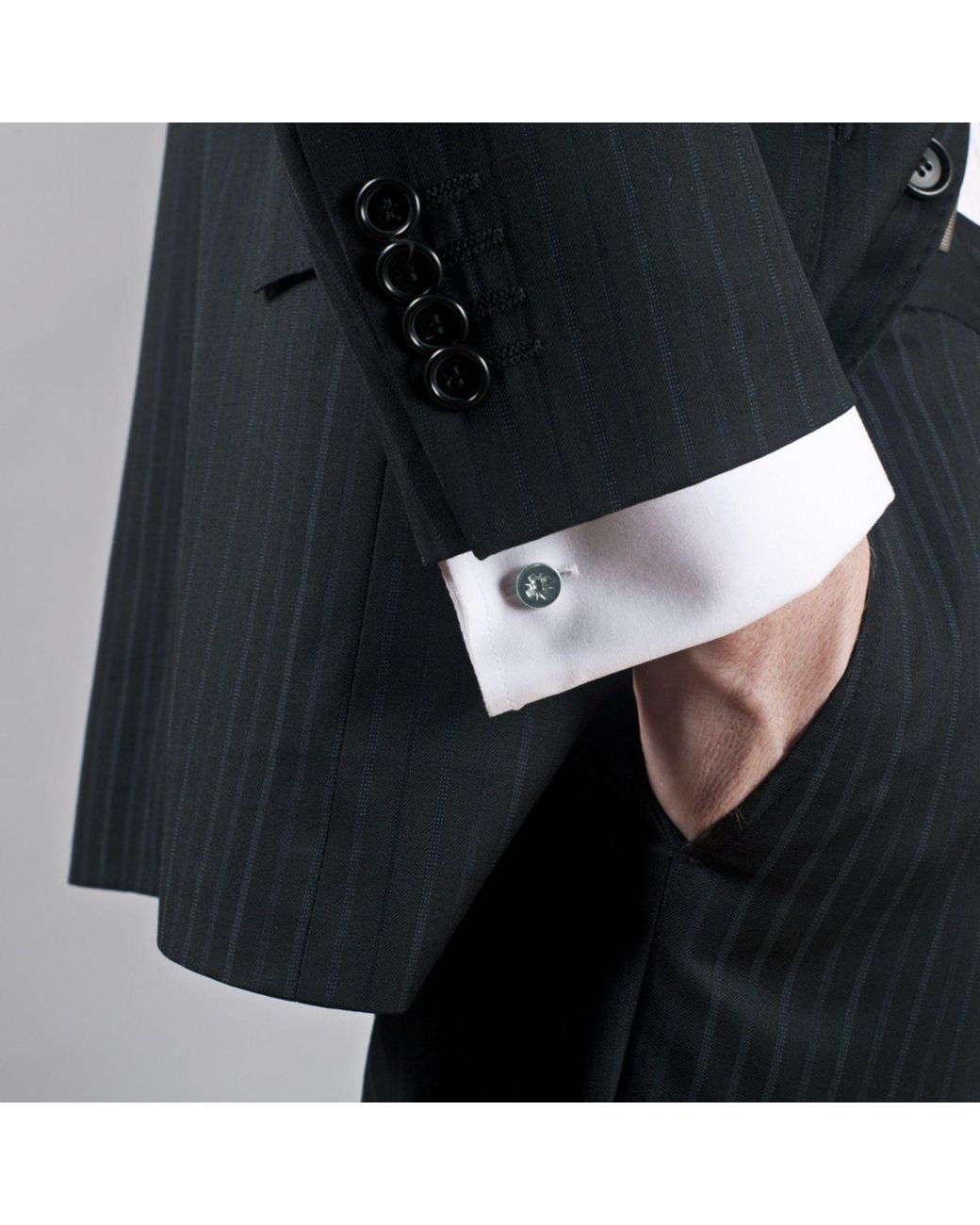 Edge Only Metallic Phillips-Head Screw Cufflinks Sterling for men