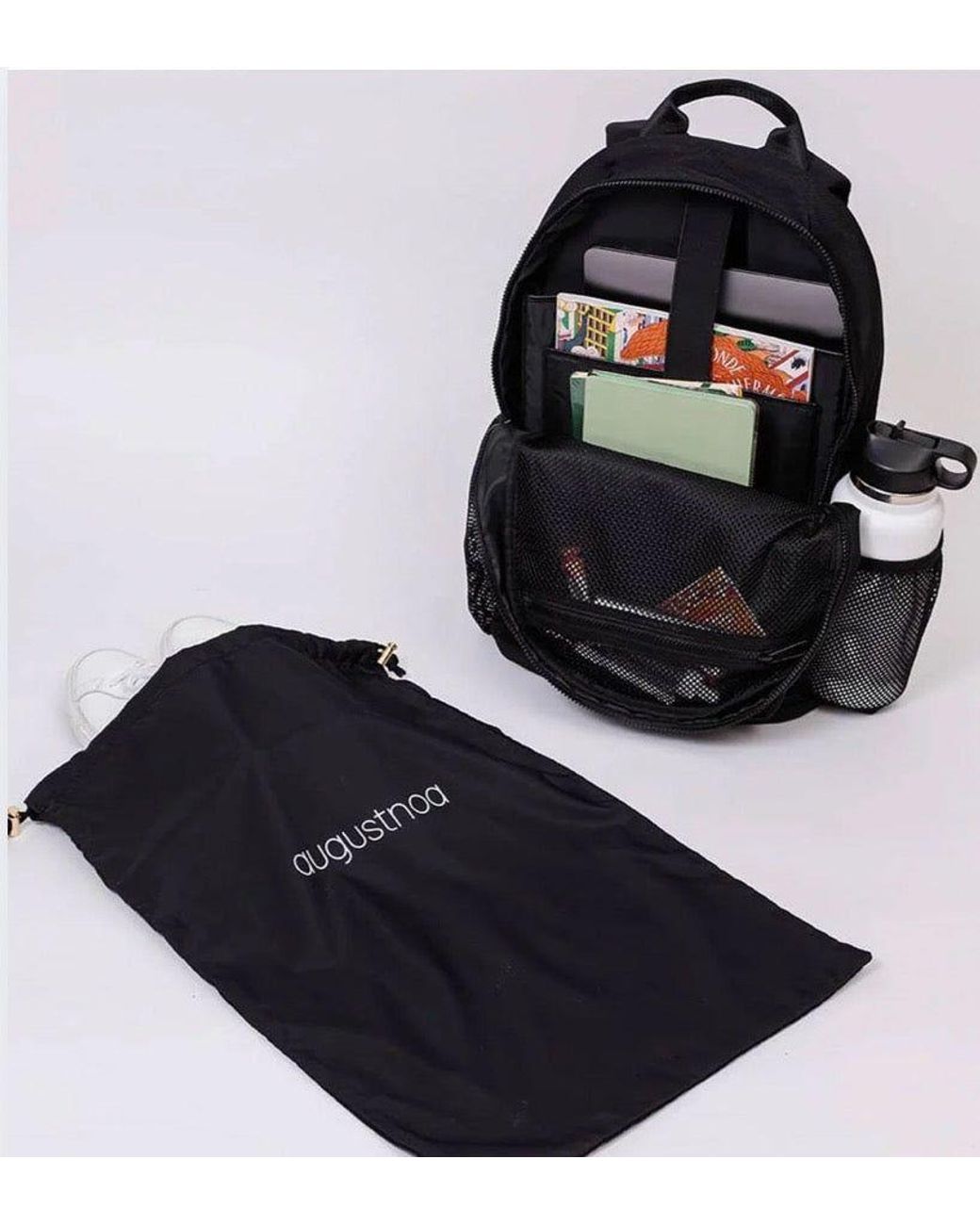 augustnoa Black Classic Noa Backpack