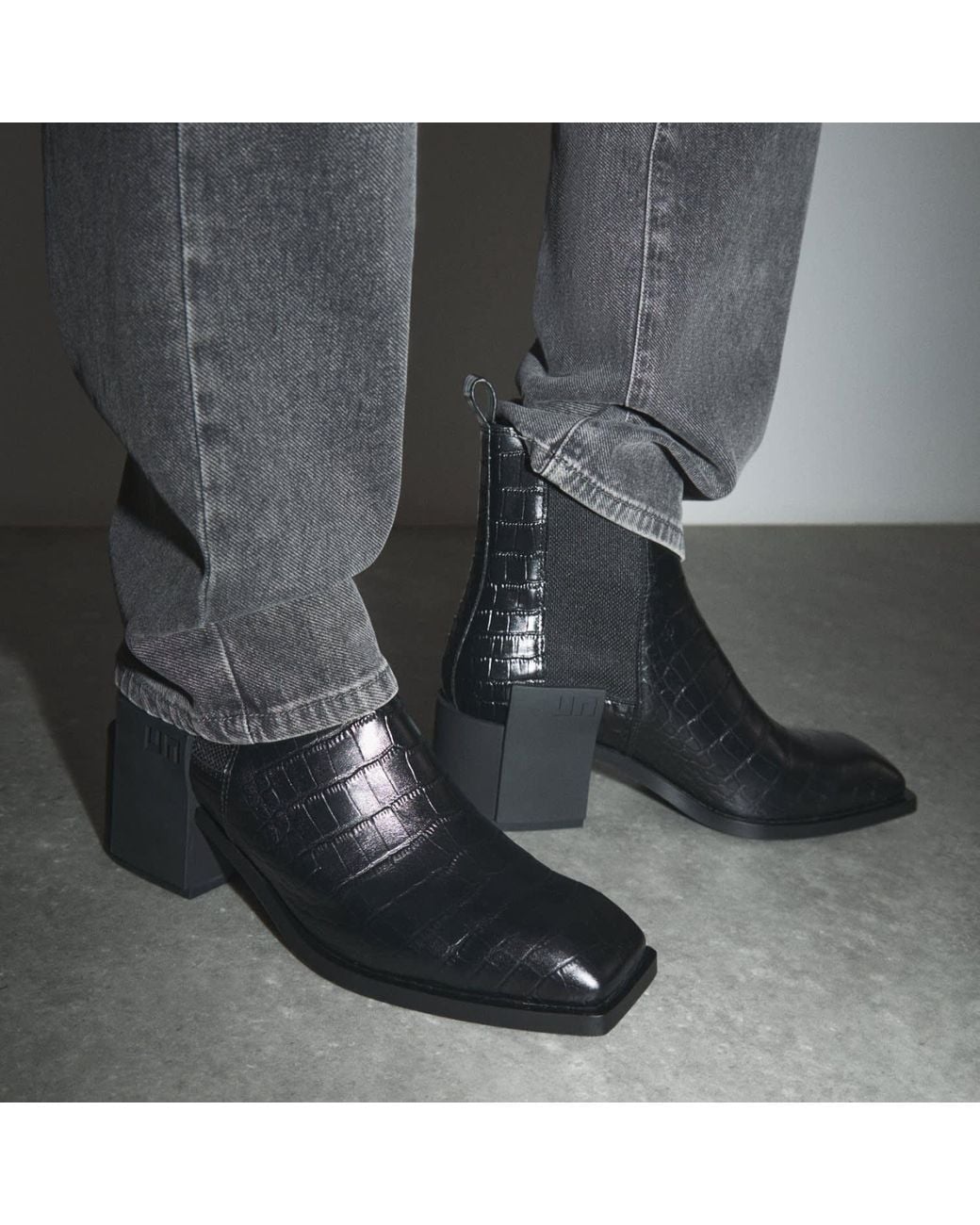 United Nude Black Jimmy Mid Ii