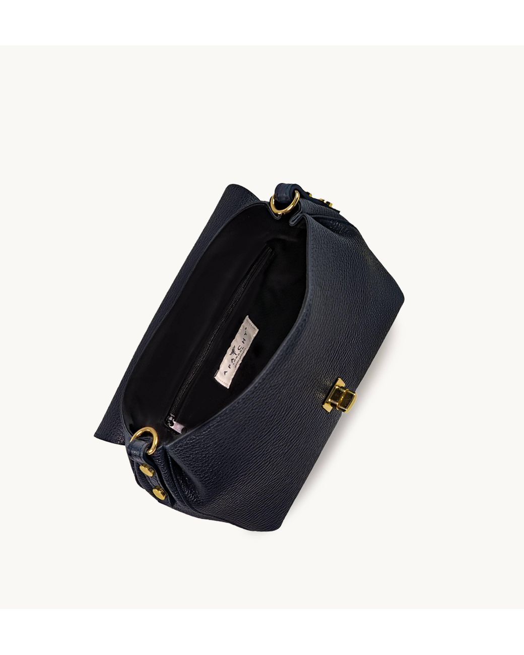 Apatchy London Blue The Maisie Midi Leather Bag