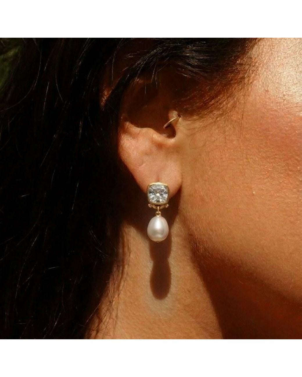 With Love Darling Metallic Aurora Earrings