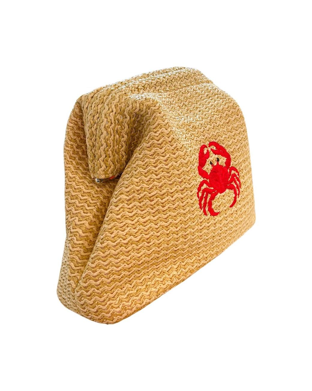 Lilly Loves Natural Neutrals Crab Beach Clutch