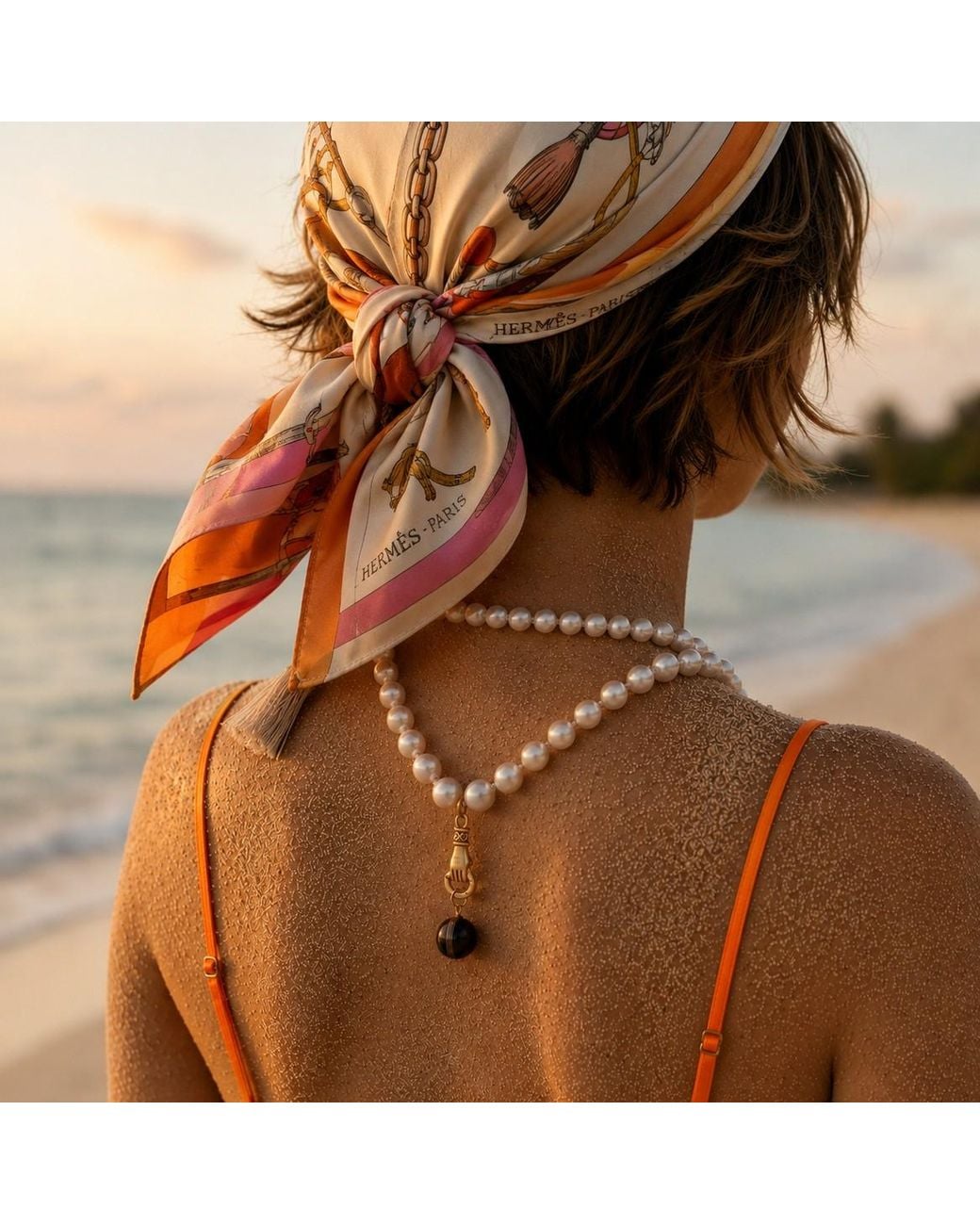 Persia Dona Jewelry Metallic Pearl