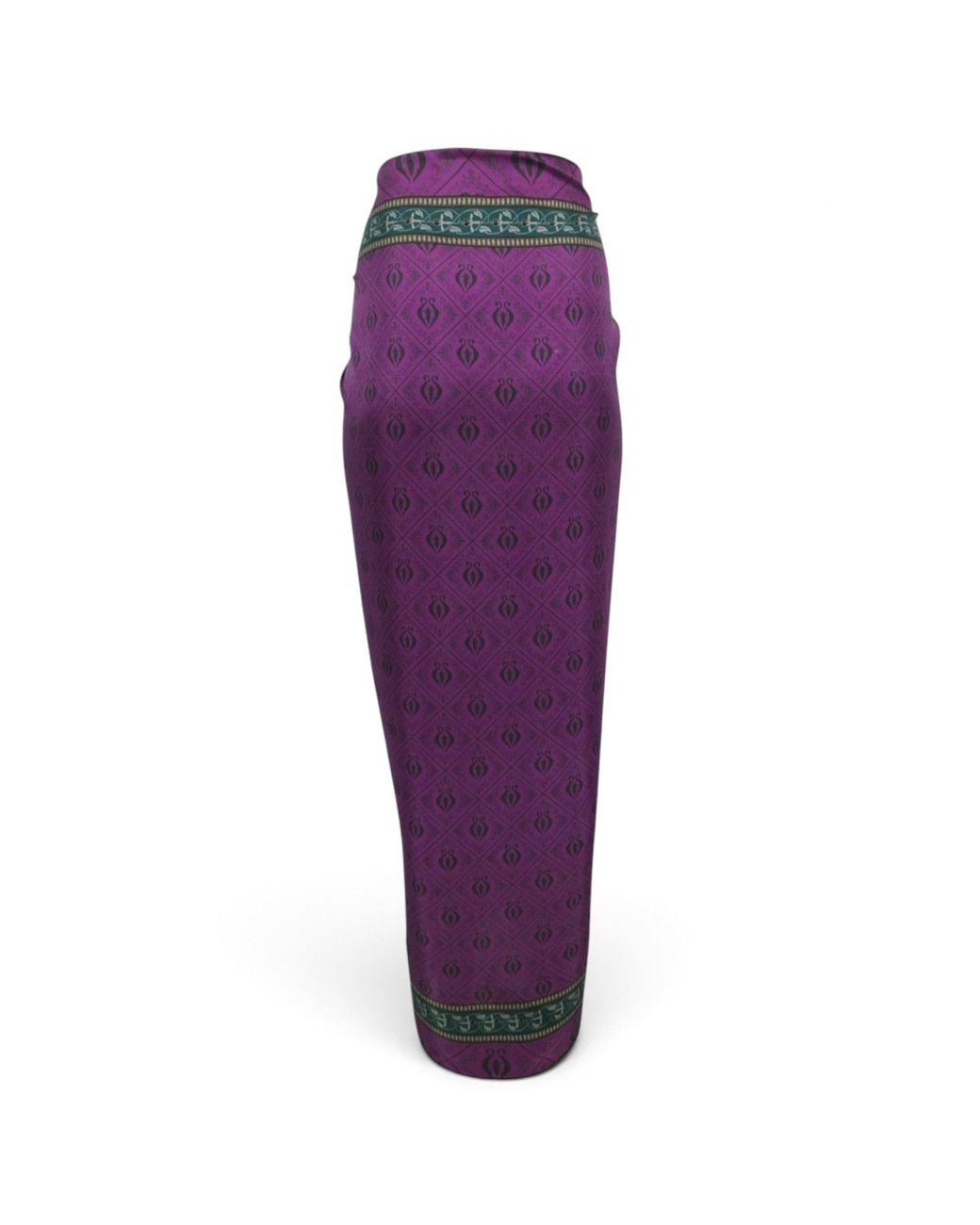 Monzlapur New York Purple Diamond Sea Horse Large Scarf