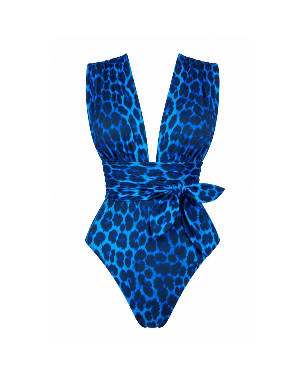 ROSIE BILLINGTON Blue Mambo Multi-Way Swimsuit