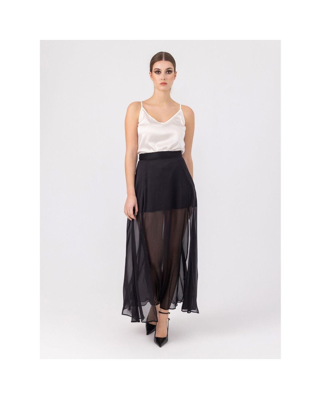 Helene Galwas Black Anastasia Skirt