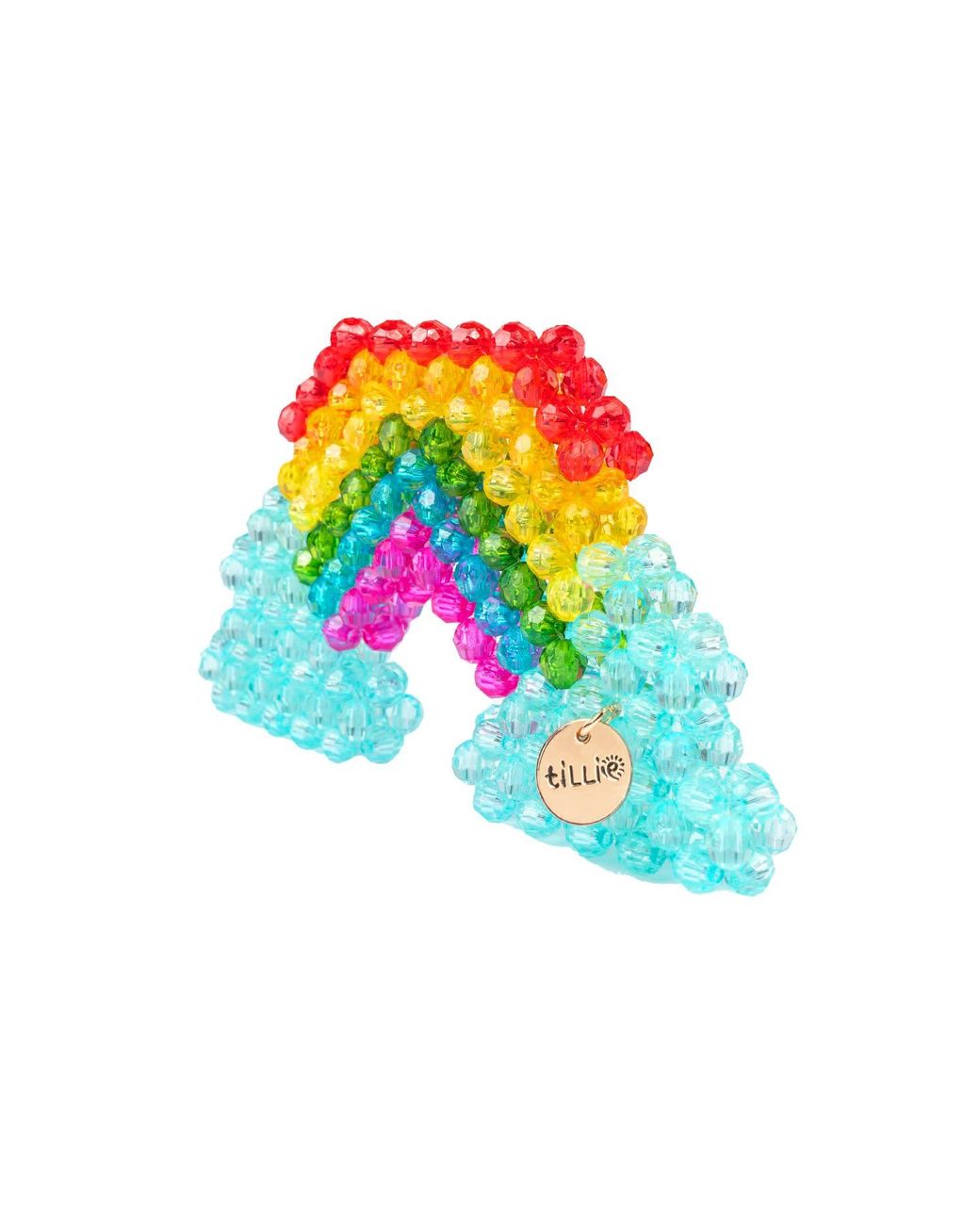 Tillie Beads Multicolor Cloud Bead Hair Clip