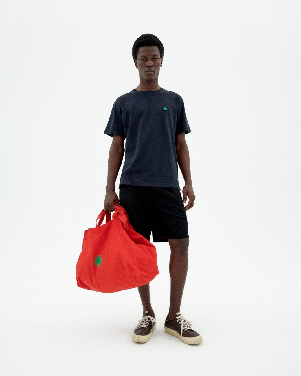 Thinking Mu Green T-Shirt Back Sun for men
