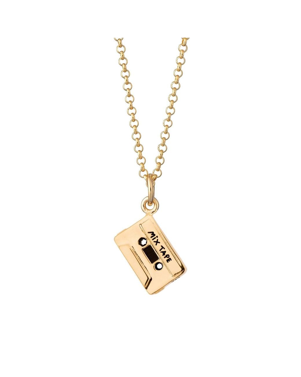 Scream Pretty Metallic Mix Tape Necklace
