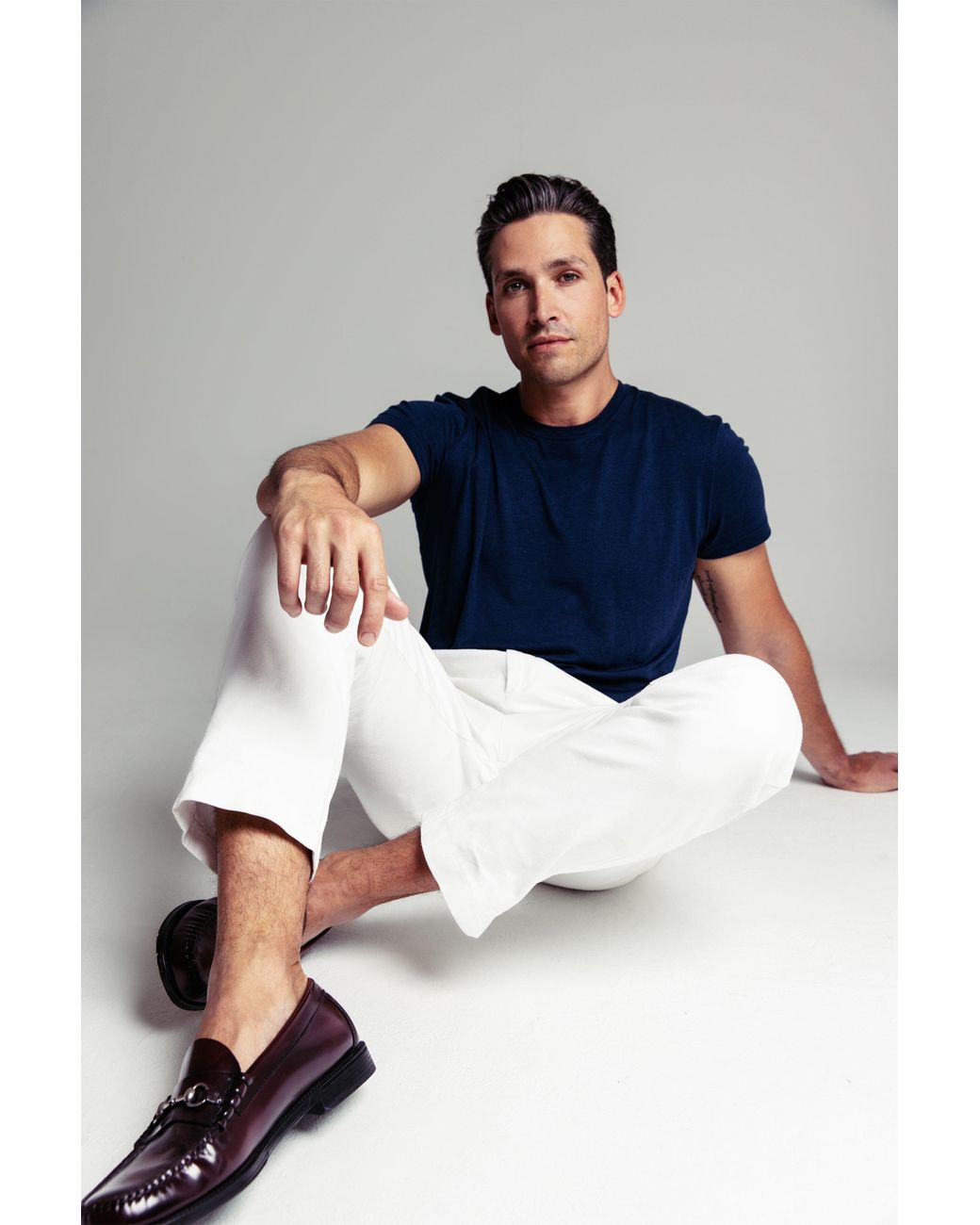 Bdxy Studio Blue The Actor T-Shirt for men