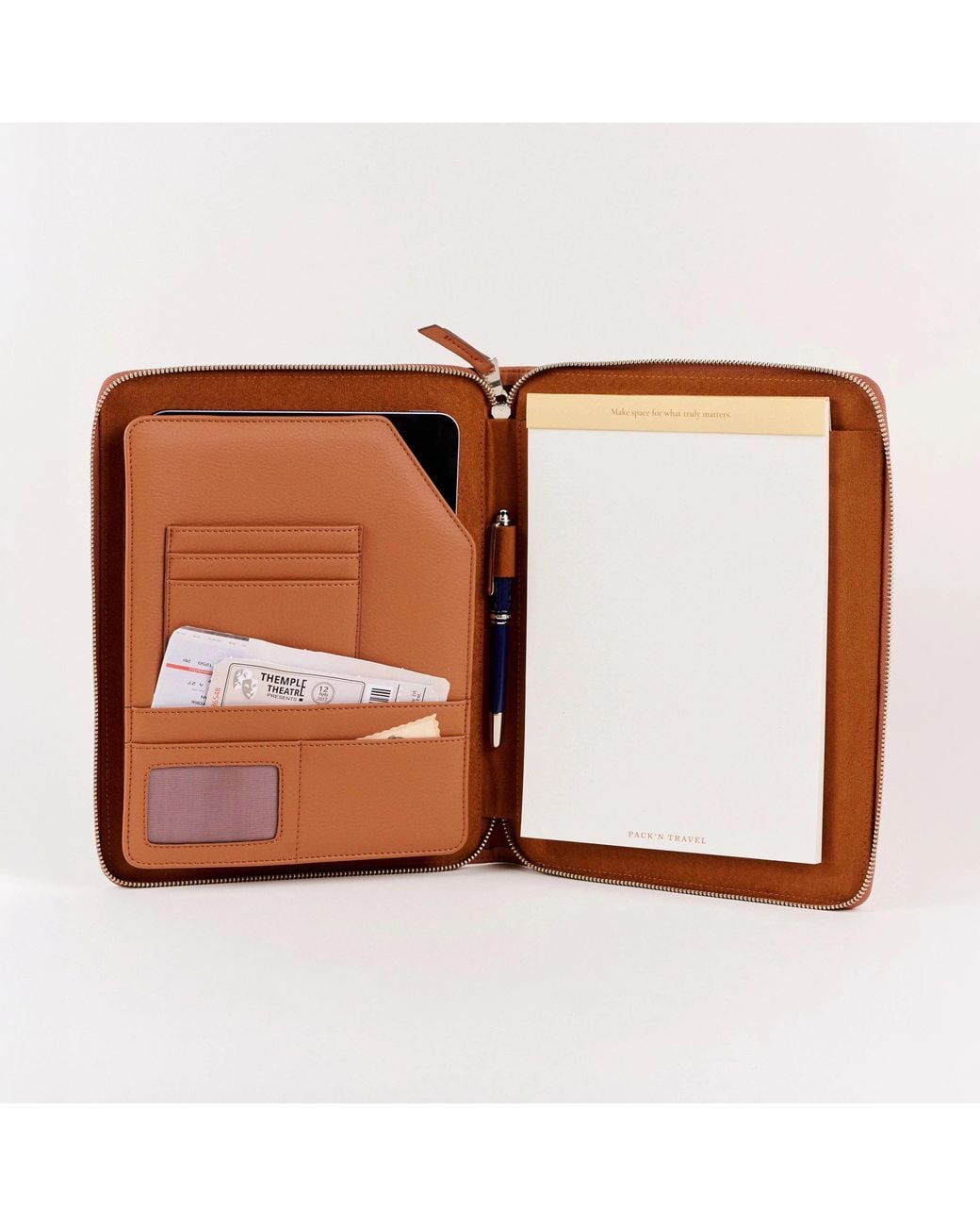 Pack'n Travel Brown Ipad Case Terracotta
