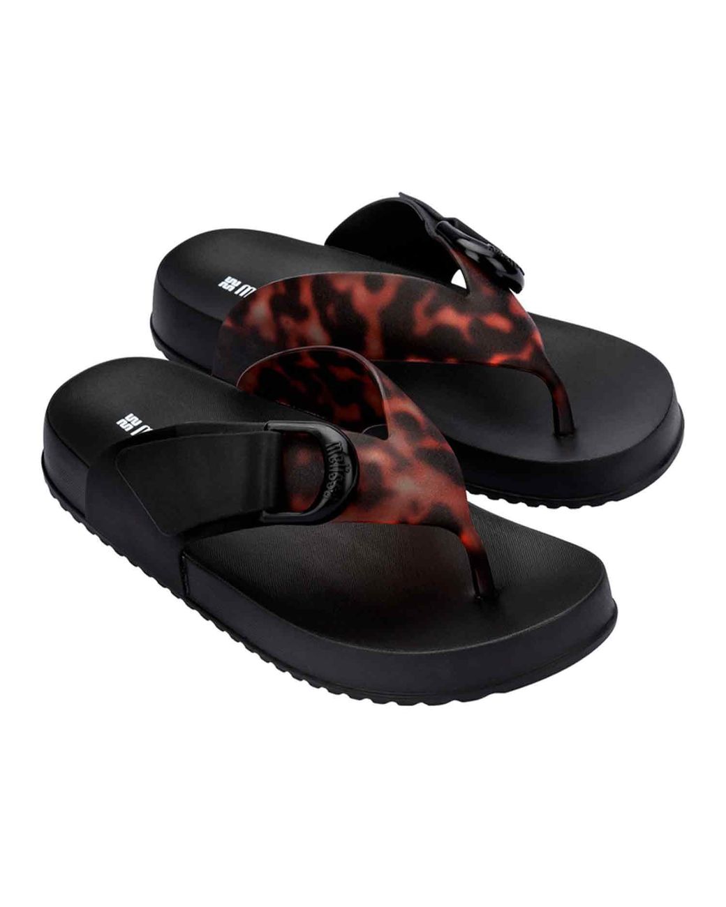 Melissa Black Cozy Thong