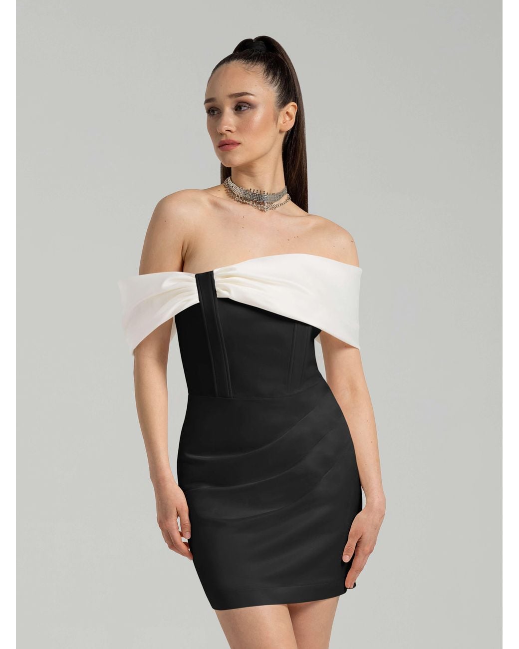 Tia Dorraine Black Signature Of The Sun Mini Dress