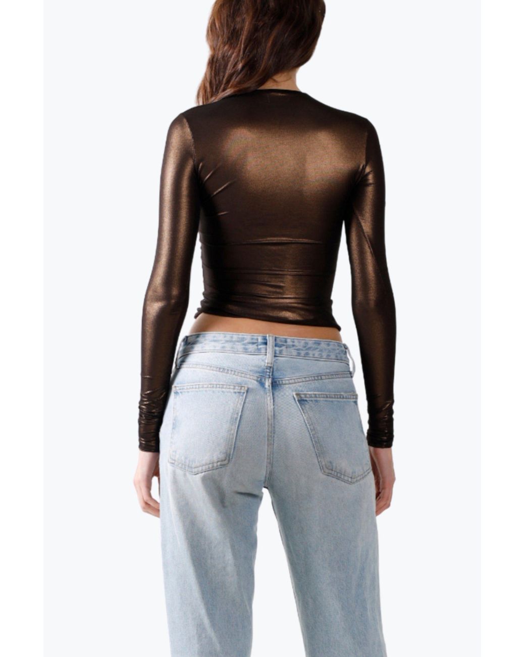 Room 24 Black Alice Top Bronze