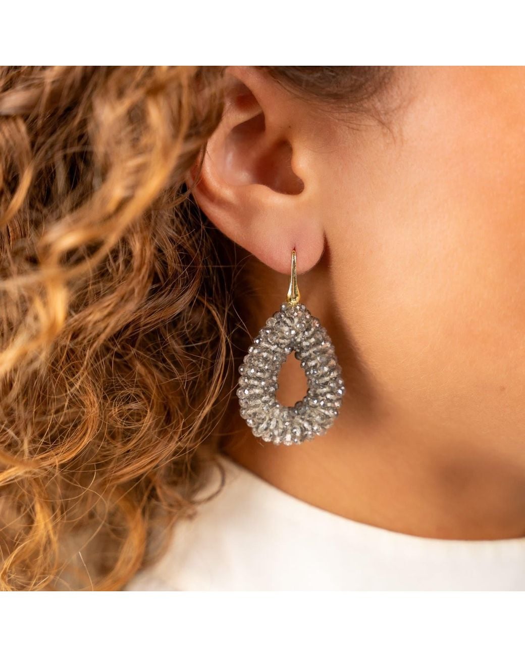 LOTT.gioielli Metallic Drop Earrings S