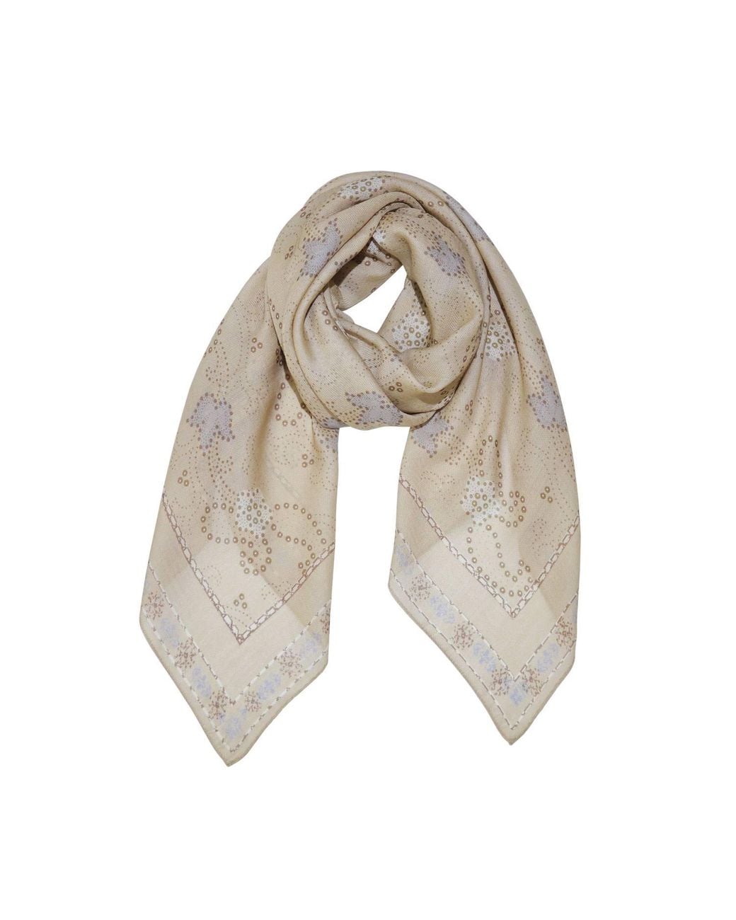 Ana Maison Gray Edgecraft Silk Wool Scarf