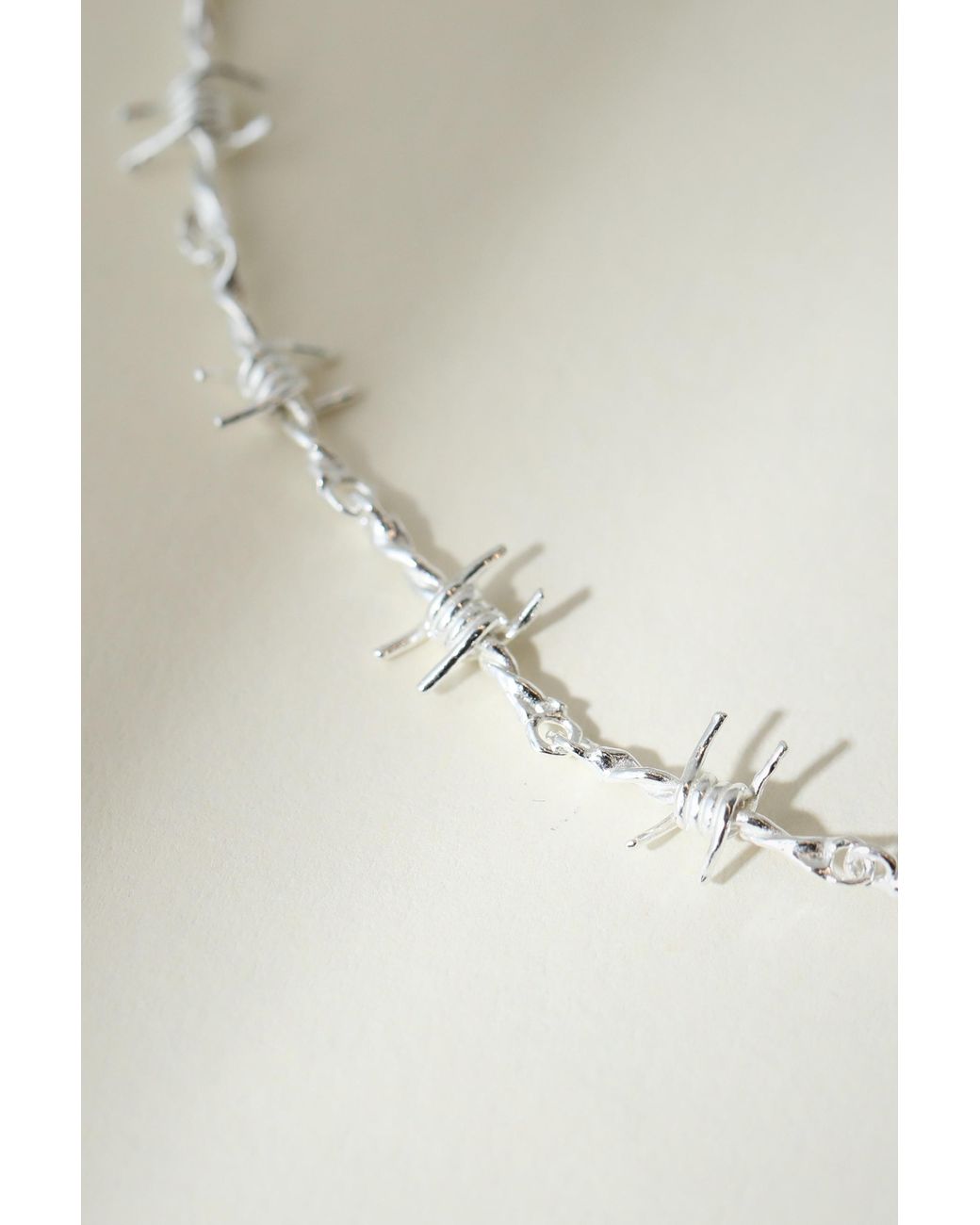 The M Jewelers Metallic The Barb Wire Choker Danielle Guizio X