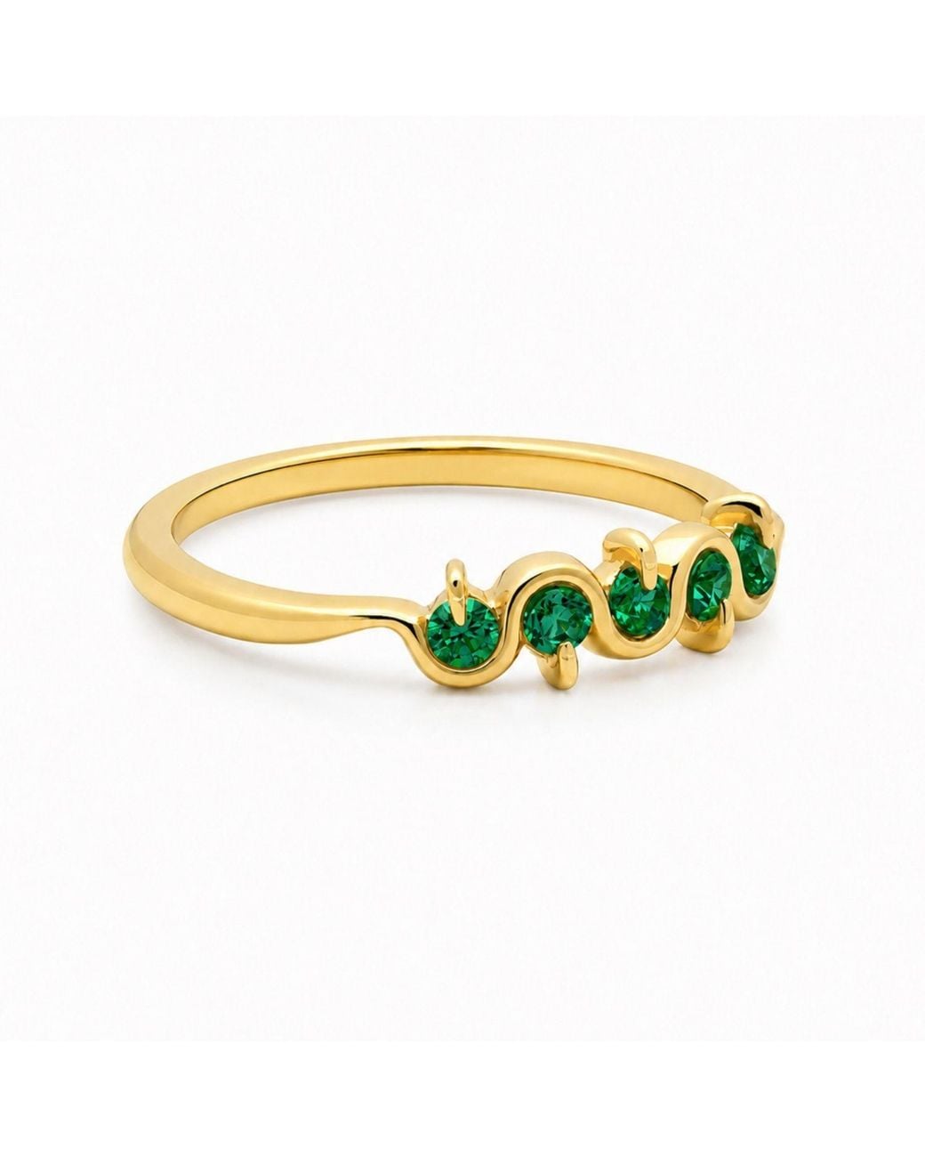 Belinda Jewelz Yellow Emerald Wavy Multi