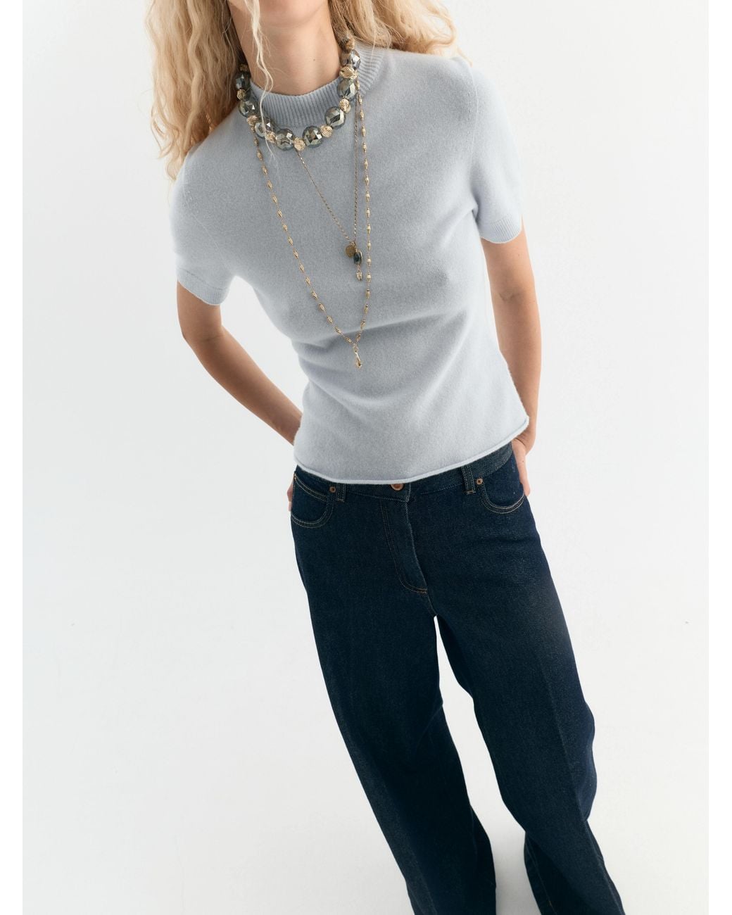 Sita Nevado Metallic La Disco Necklace