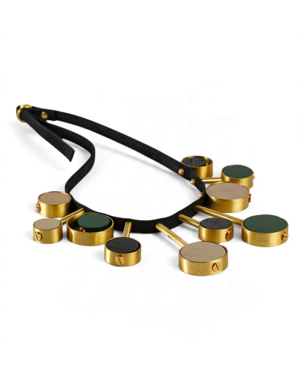 Svetlana Vukov Metallic Cosmic Constellation Necklace