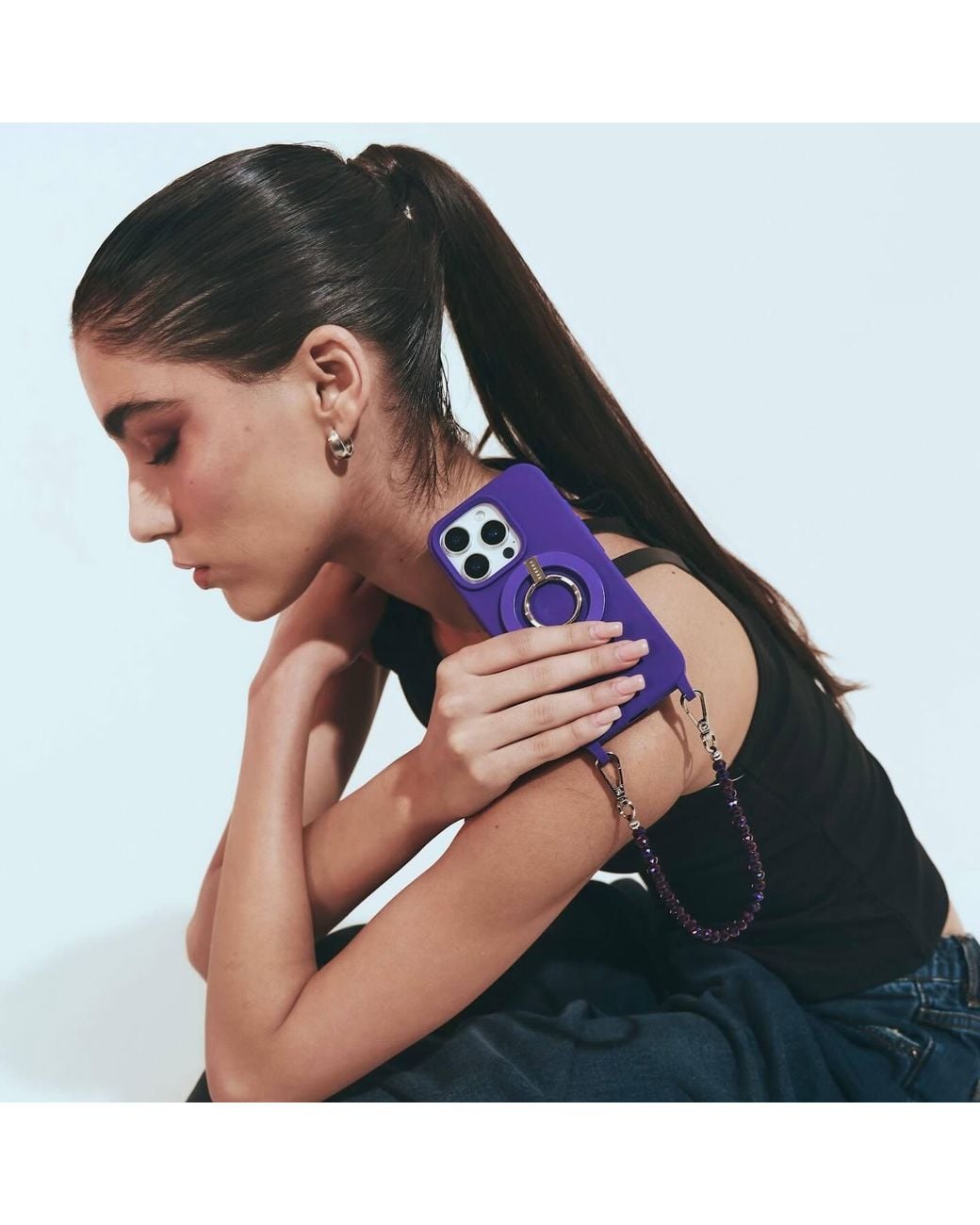 Cordée Cases Purple 07 Phone Chain Set Ultraviolet