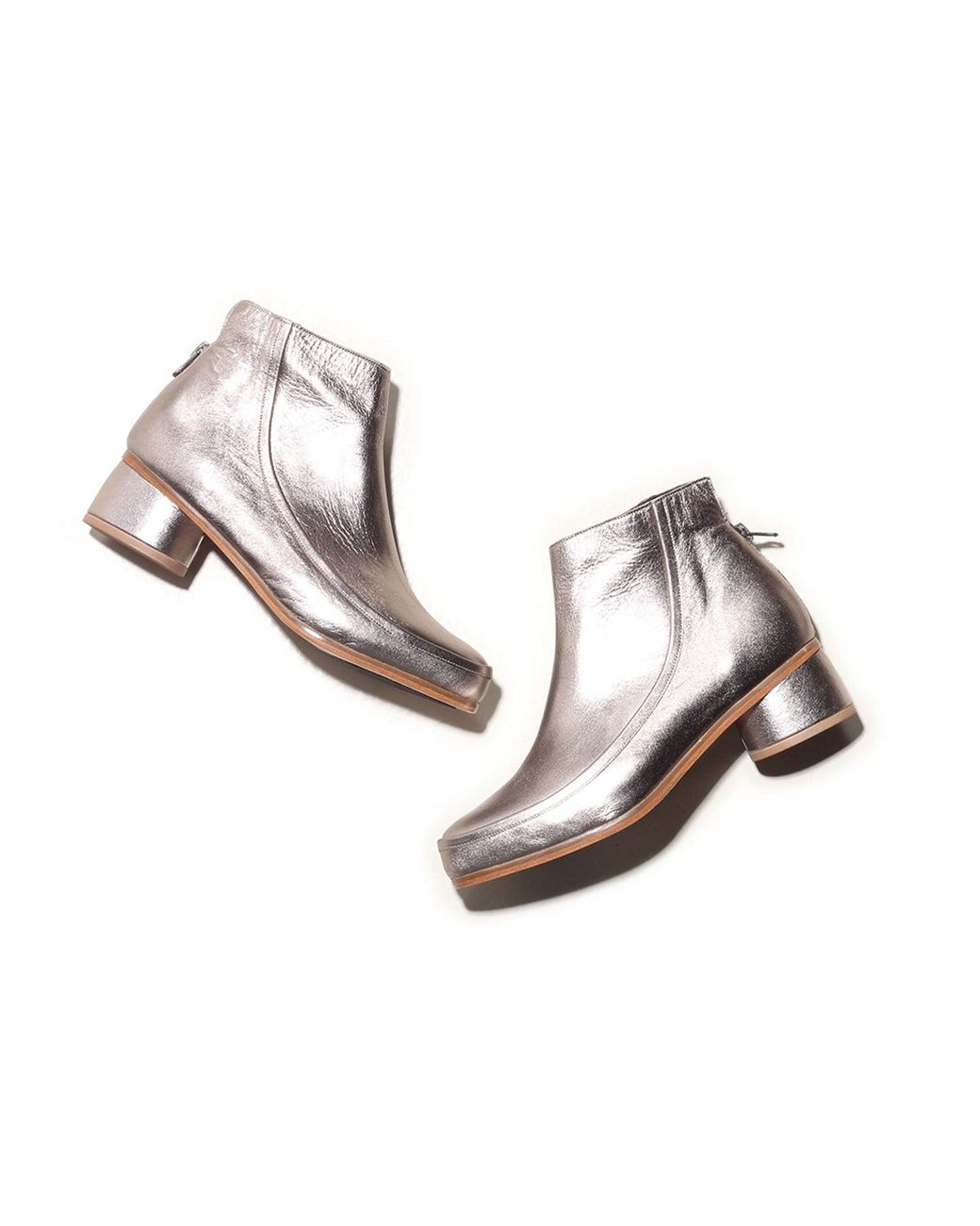 Mafalda Metallic Aphrodite Ankle Boots
