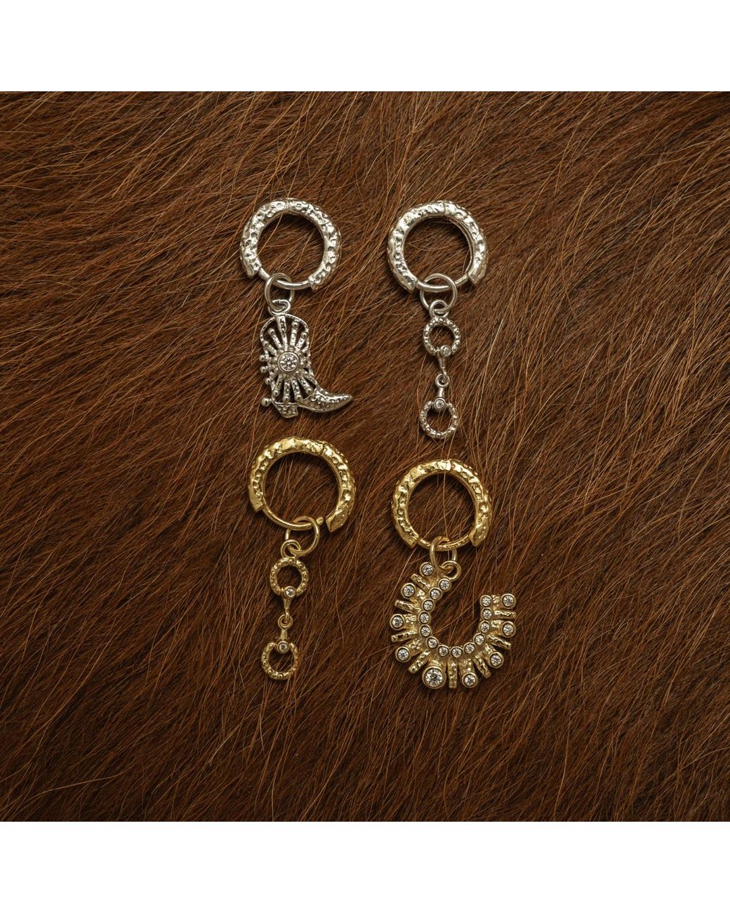 Martina Rozenberg Smira Jewelry Metallic Bocado Charm