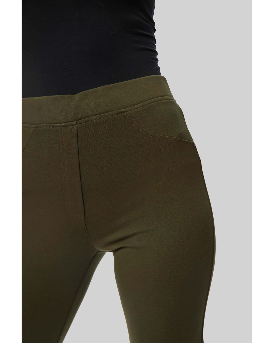 James Lakeland Green Boot Leg Trousers