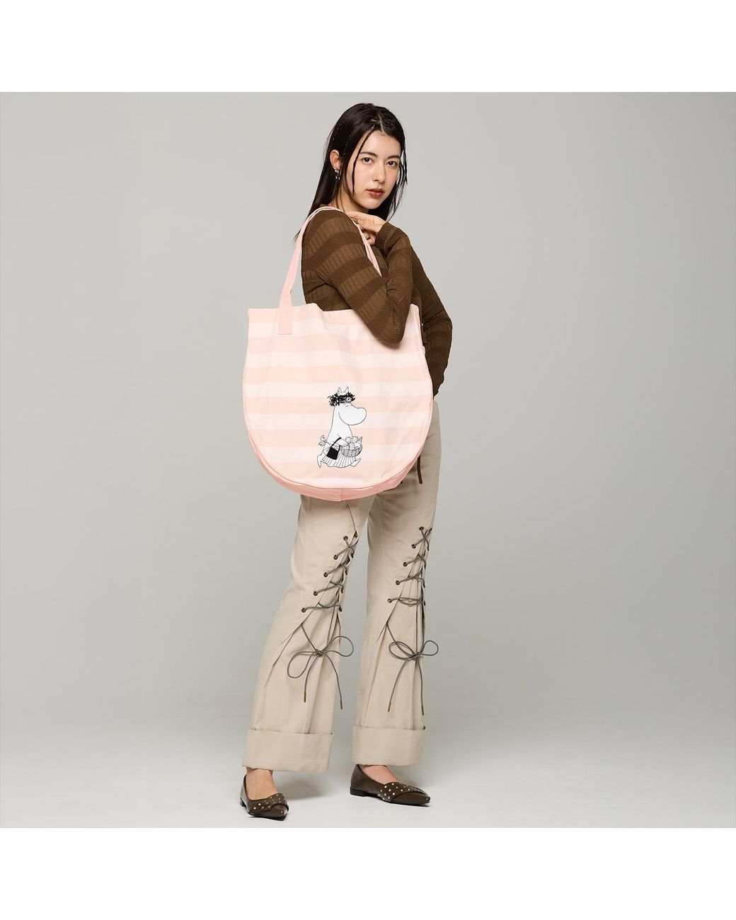 Kapture Pink Moominmamma Tote Bag