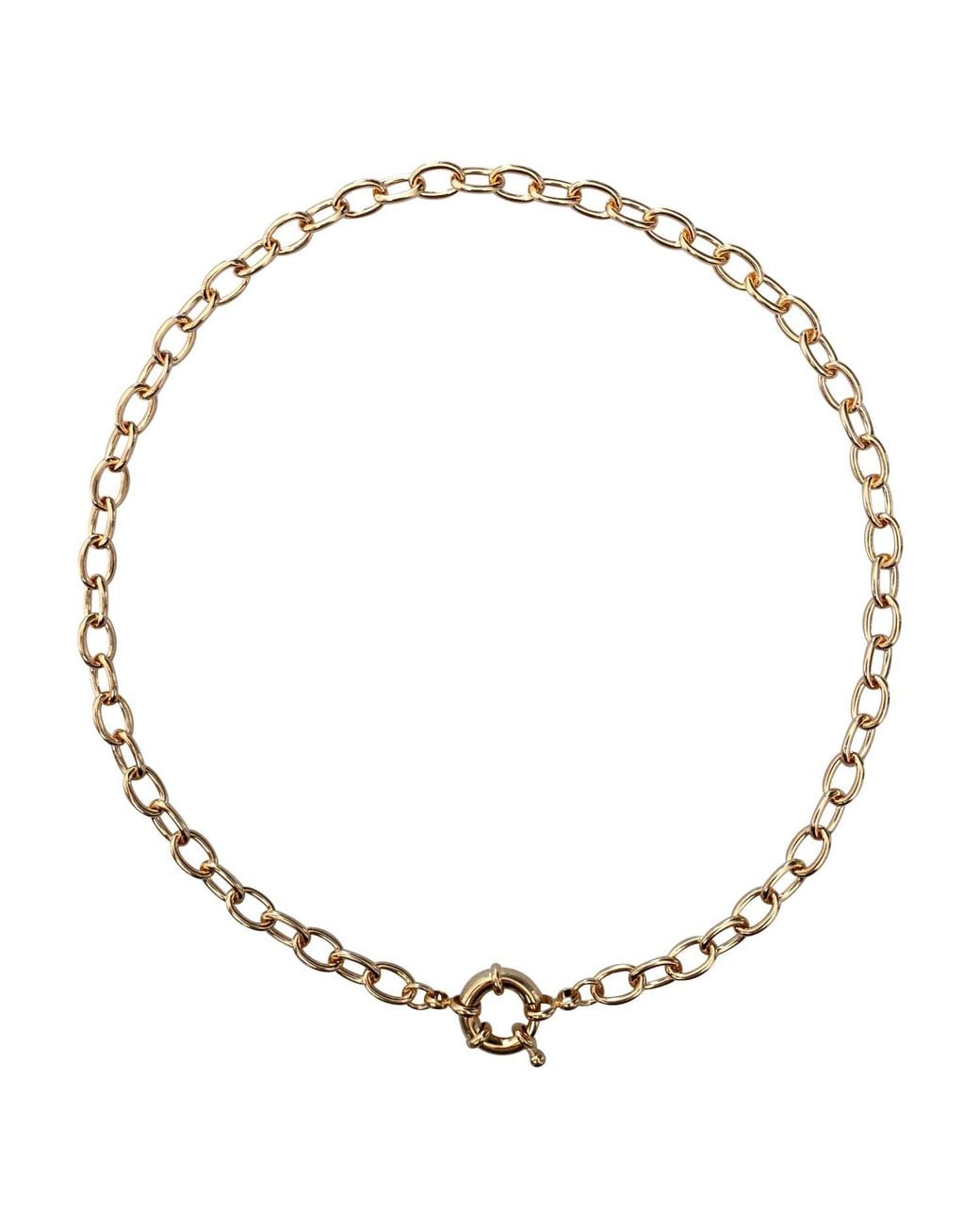 IN CAUDA VENENUM Metallic Circé Necklace