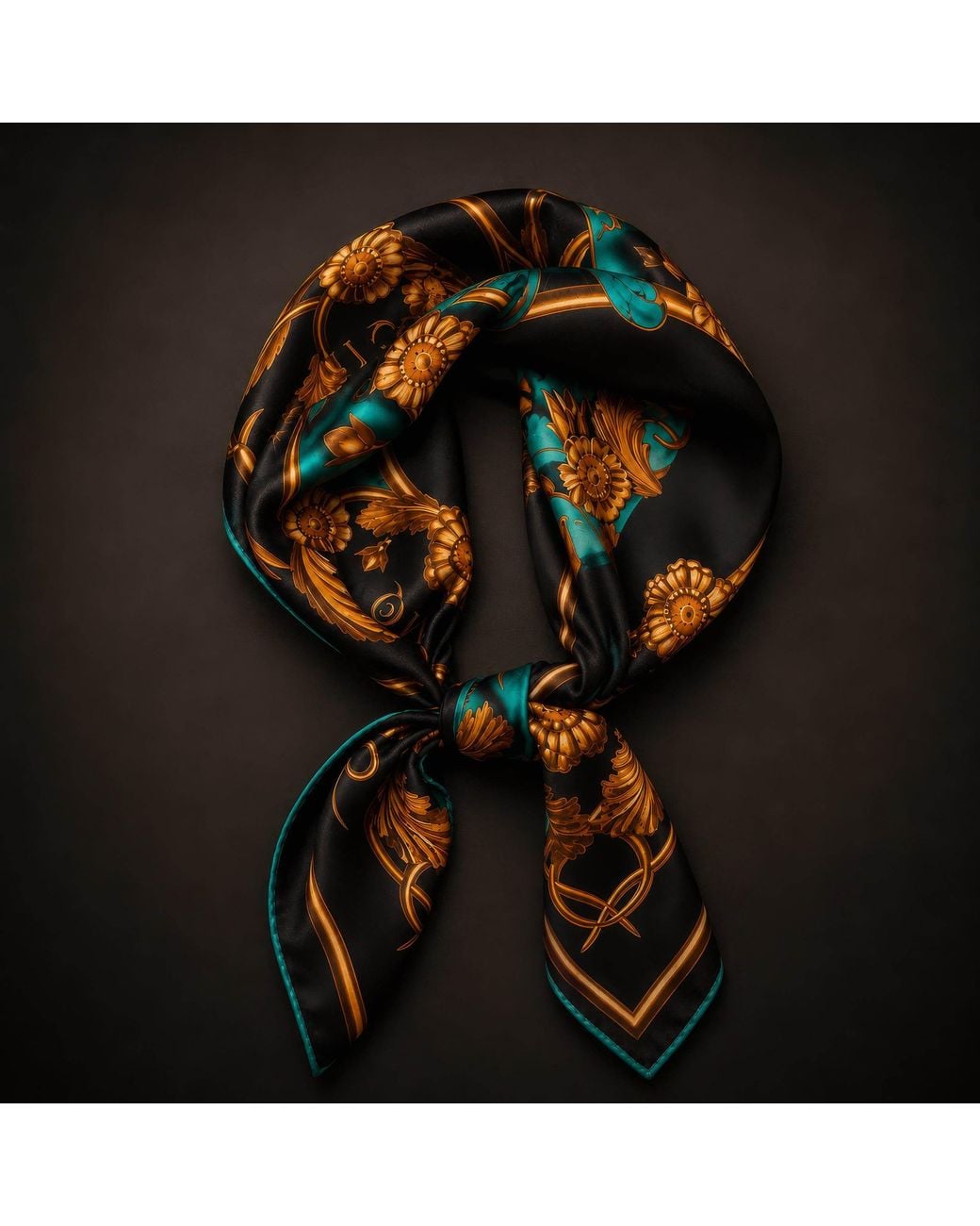 Garyjamesmcqueen Black The Midas Skull Foulard
