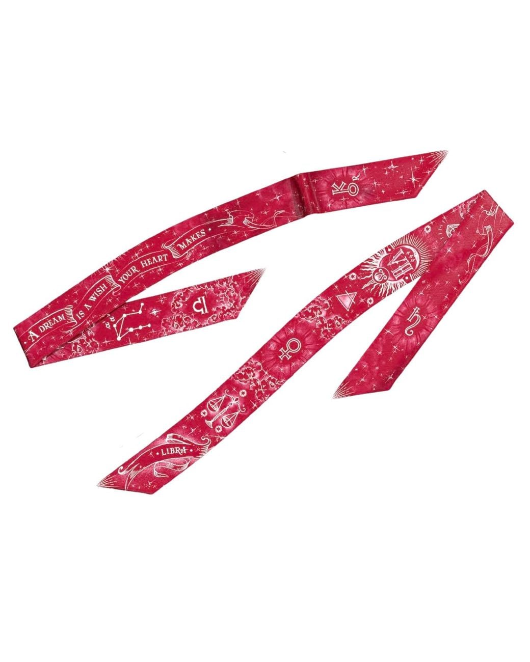 Silk&Soul Red Libra Zodiac Twilly