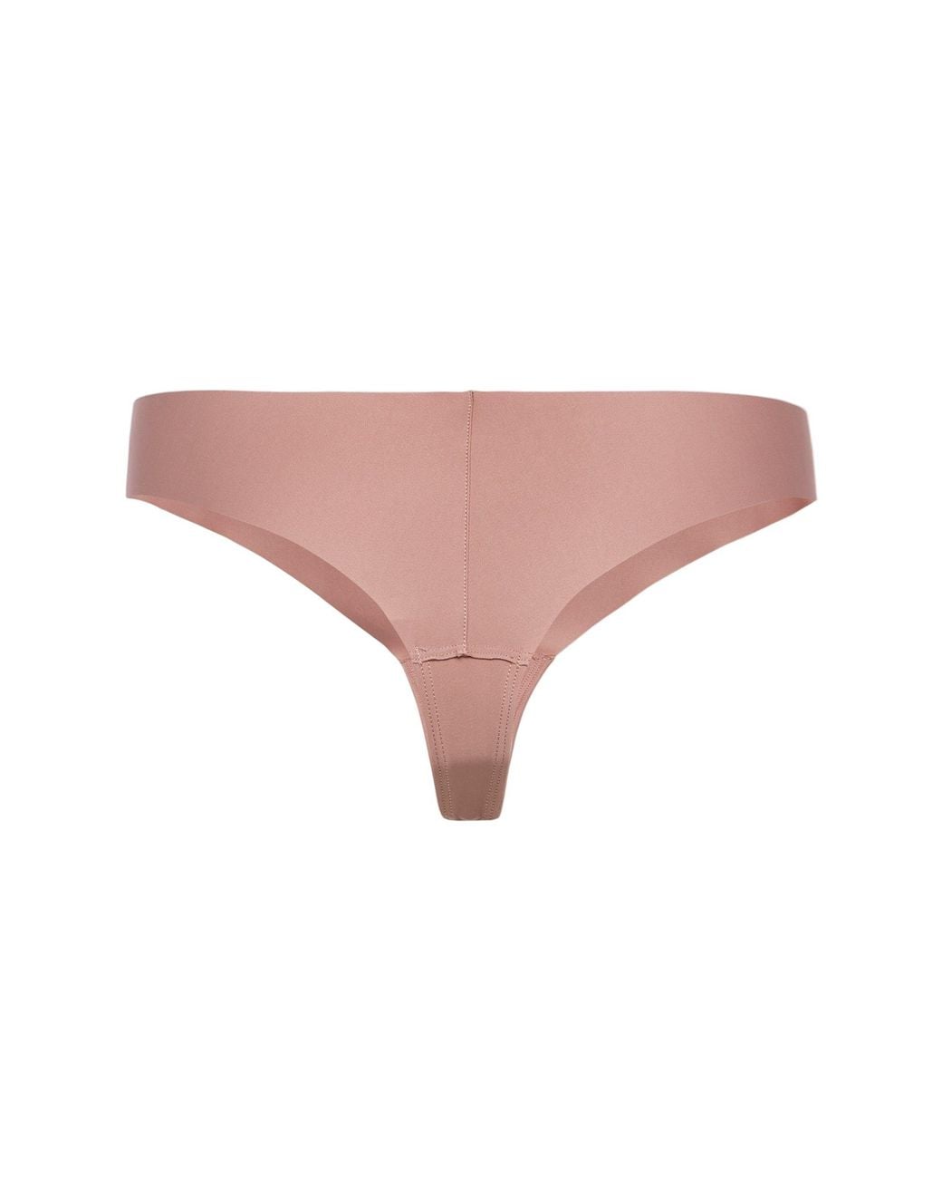 JIV ATHLETICS Natural Neutrals High Rise Thong