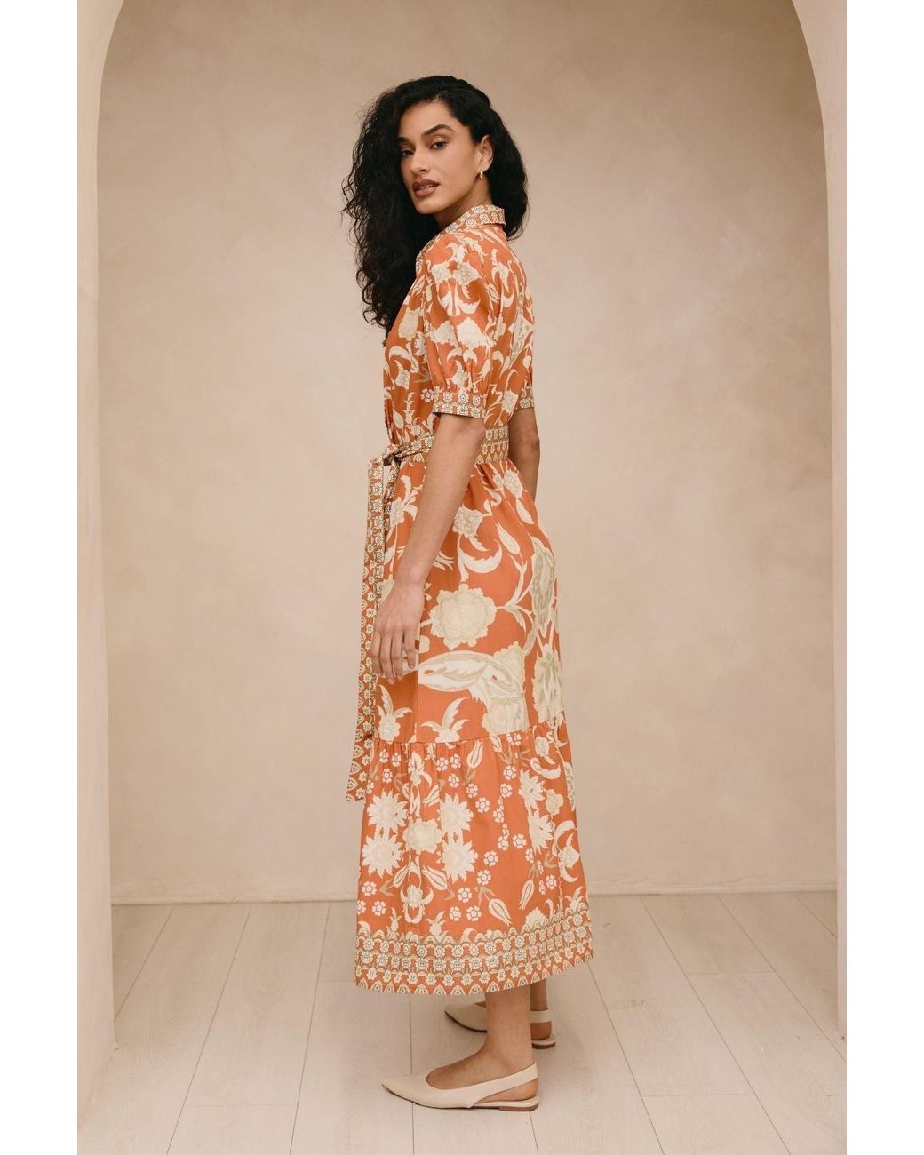 Raishma Metallic Linda Dress