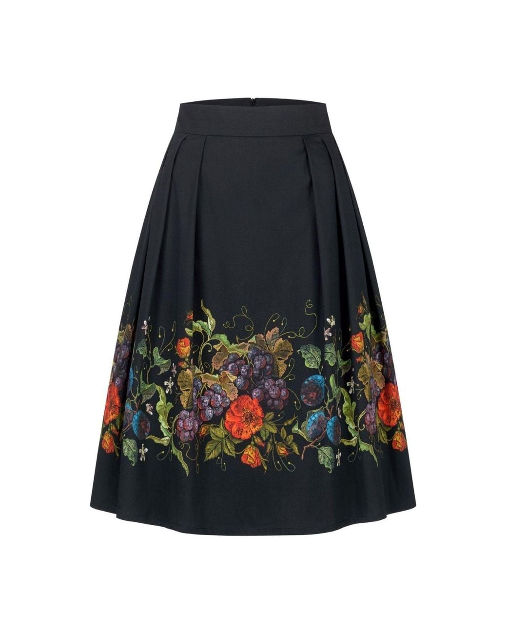 Marianna Déri Blue Wild Vine Skirt
