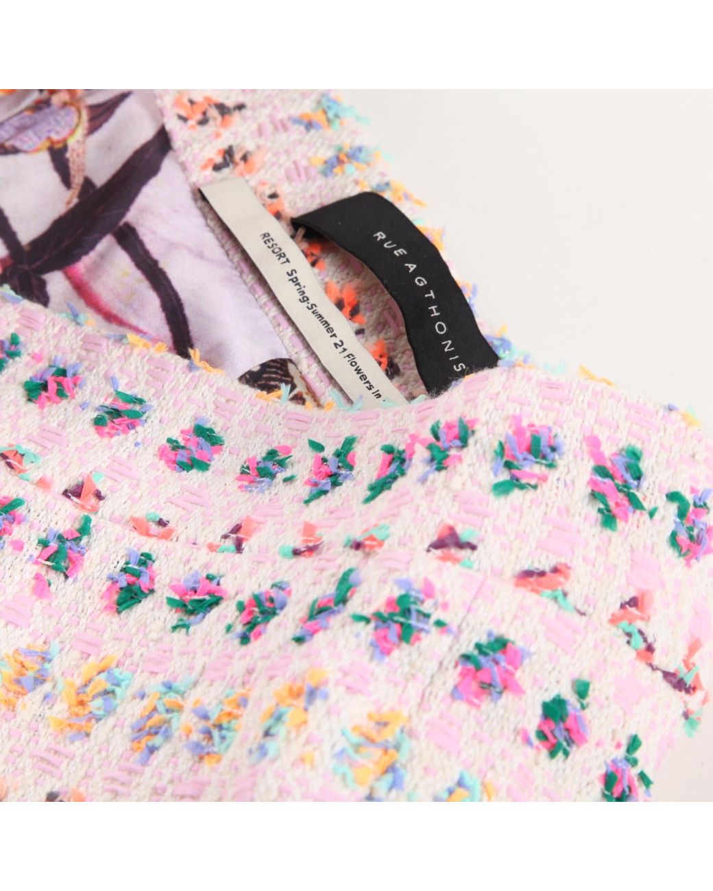 RUE AGTHONIS Pink Crémeux Shorts