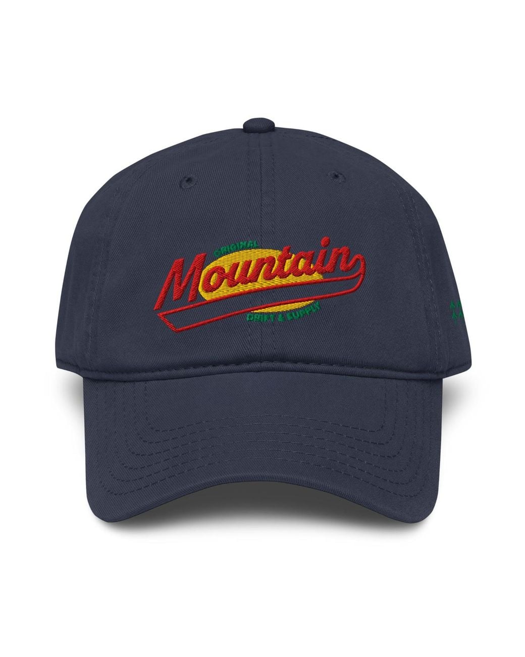 Anchor and Crew Blue Original Mountain Supply Cotton Embroidered Cap