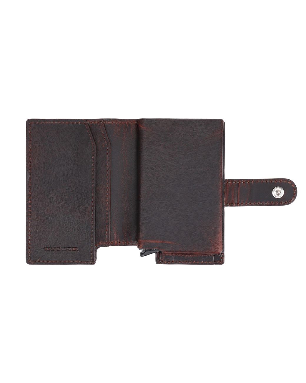 Paul Costelloe Blue Elio Leather Passport Holder for men