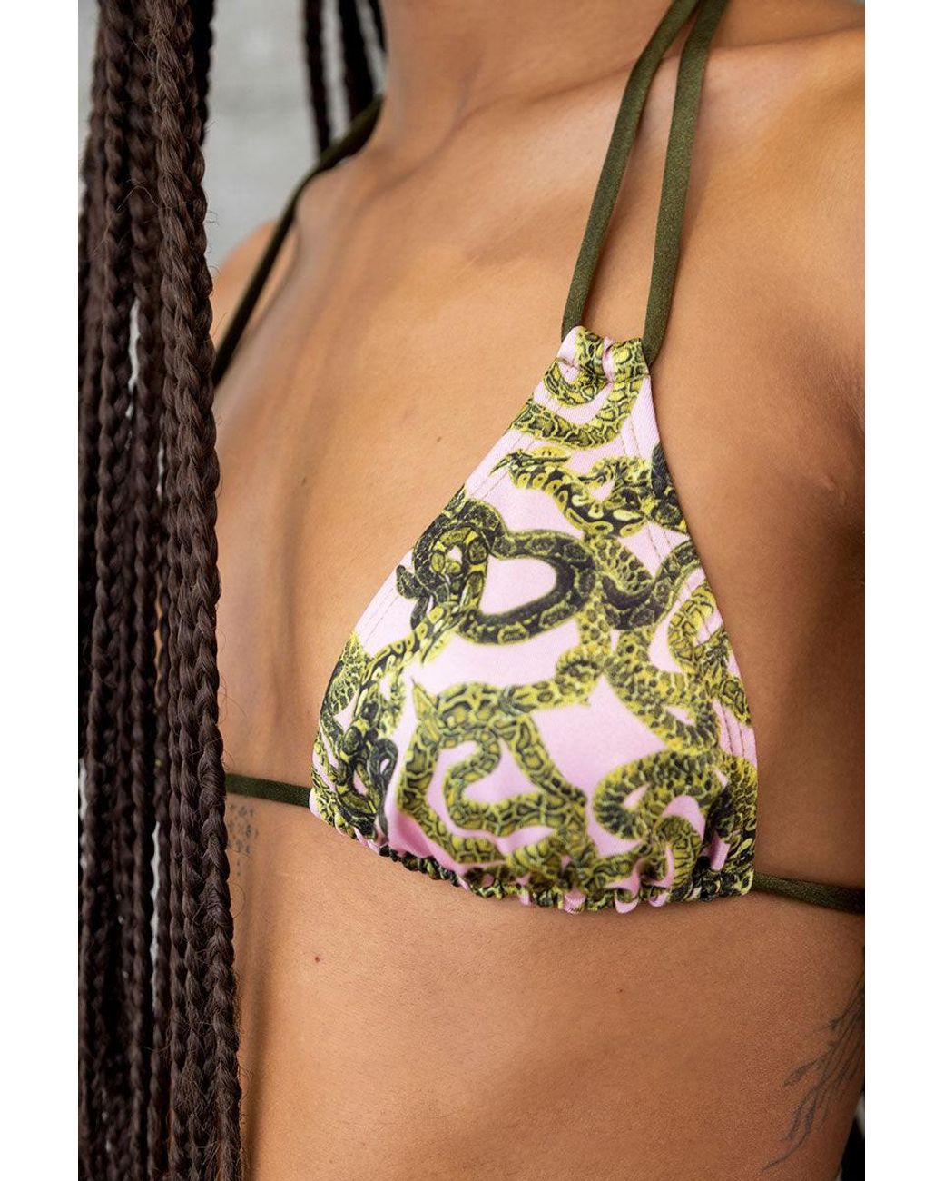 Monzlapur New York Black Serpent Bikini