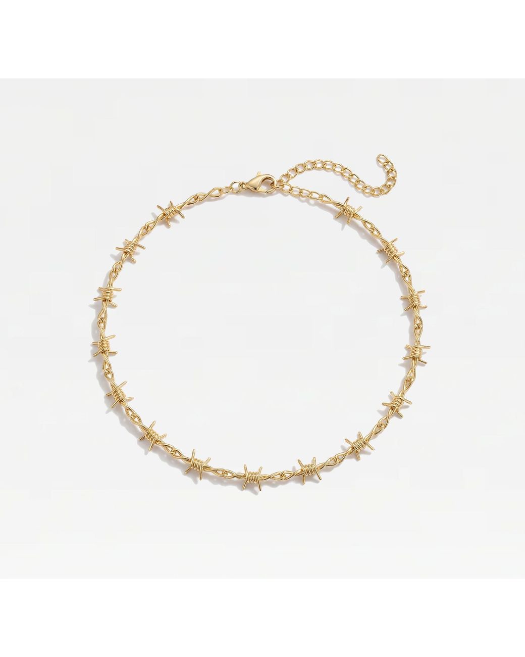 The M Jewelers Metallic The Barb Wire Choker Danielle Guizio X