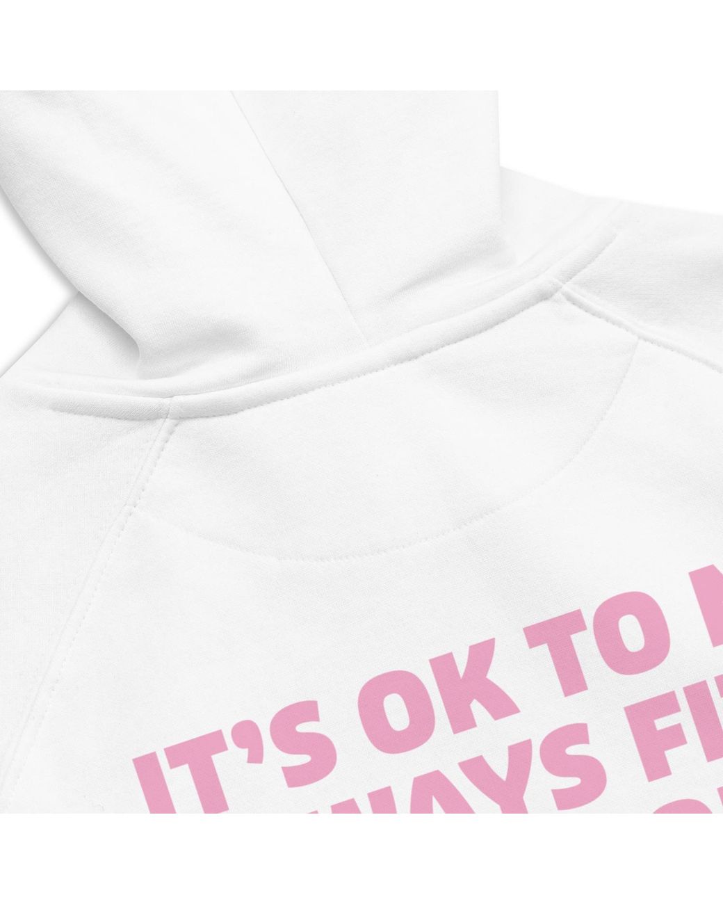 Anchor and Crew White Five It's Ok Editions Organic Cotton Hoodie