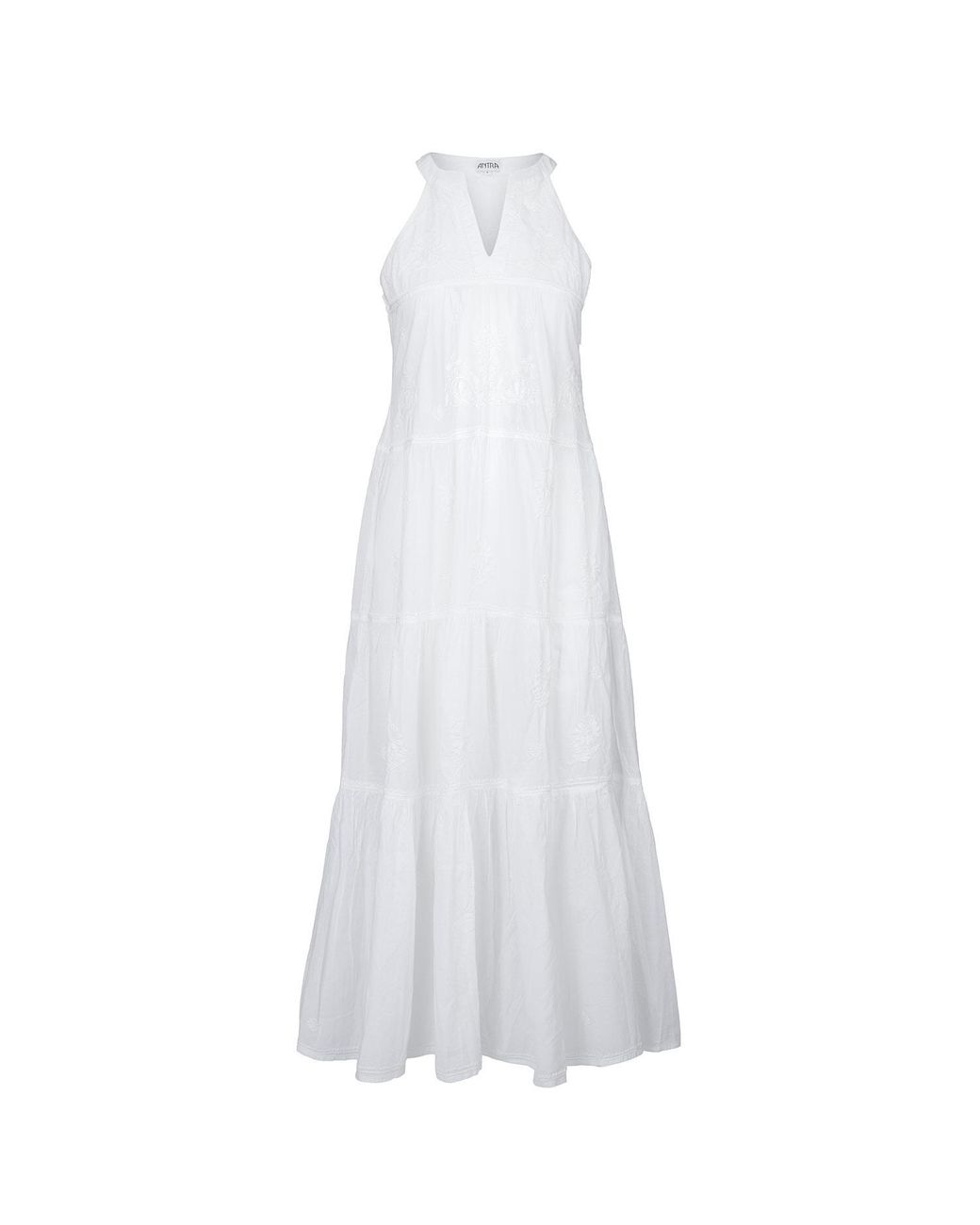 Antra Designs White The Skye Dress