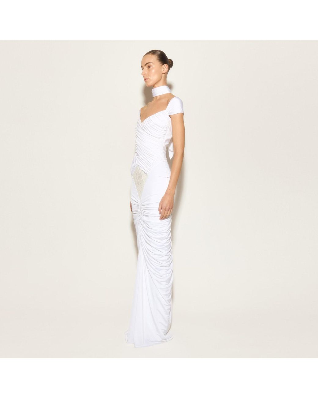 Herfetch White Maxi Athene Dress