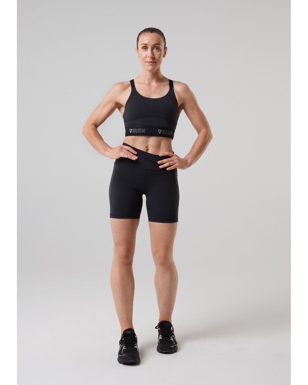 VIEREN Black Prowess Bra
