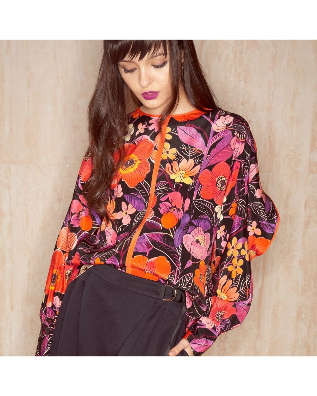 Emma Wallace Red Sway Top